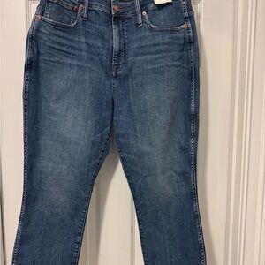 Vintage Medium Wash Straight Leg Jeans